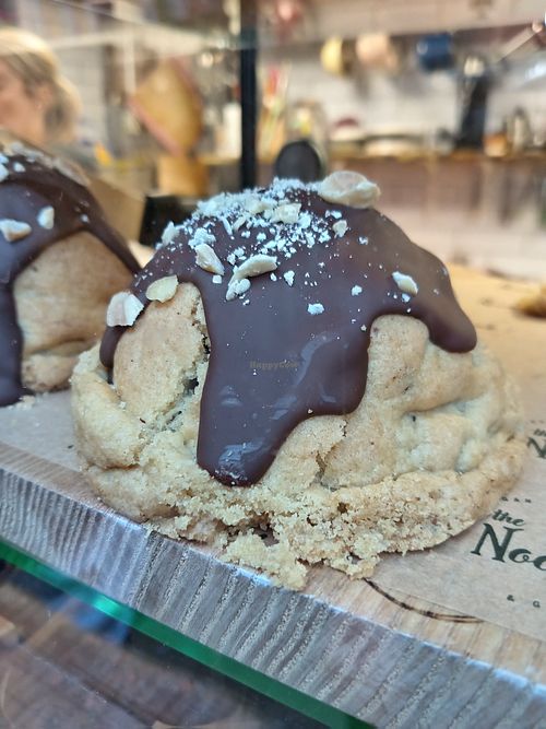 Hazelnut brownie stuffed cookie at The Nook in Durham