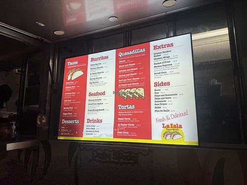   at La Isla Taco Grill in Marathon