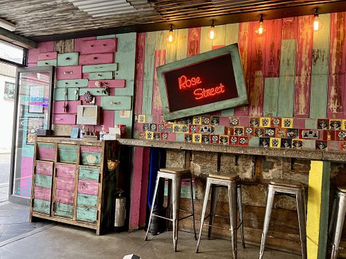 Seating area  at Muchacho in Aberdeen