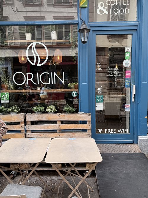 front  at Origin - Coffee Shop Végétal in Strasbourg