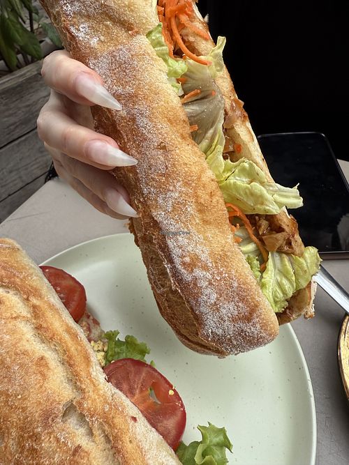 sandwich  at Origin - Coffee Shop Végétal in Strasbourg