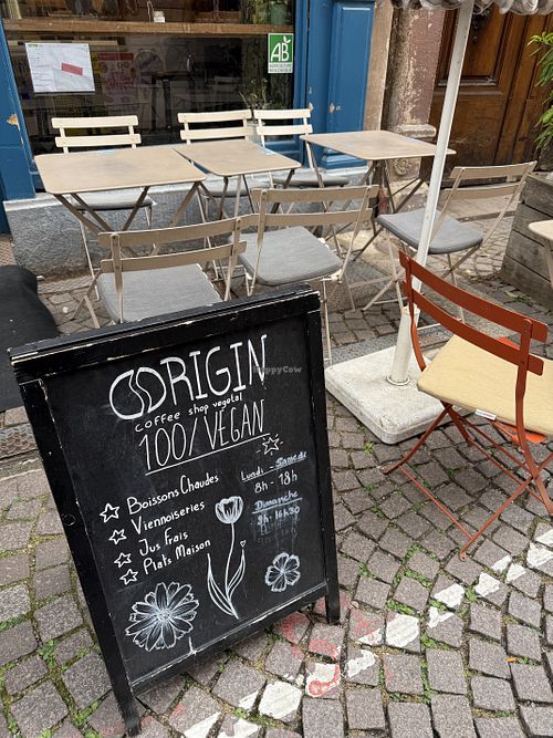 outside  at Origin - Coffee Shop Végétal in Strasbourg