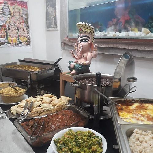 vegan buffet at Govinda in Parnamirim