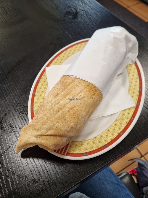 Falafel wrap ("sandwich") at Libanon Falafel in Berlin