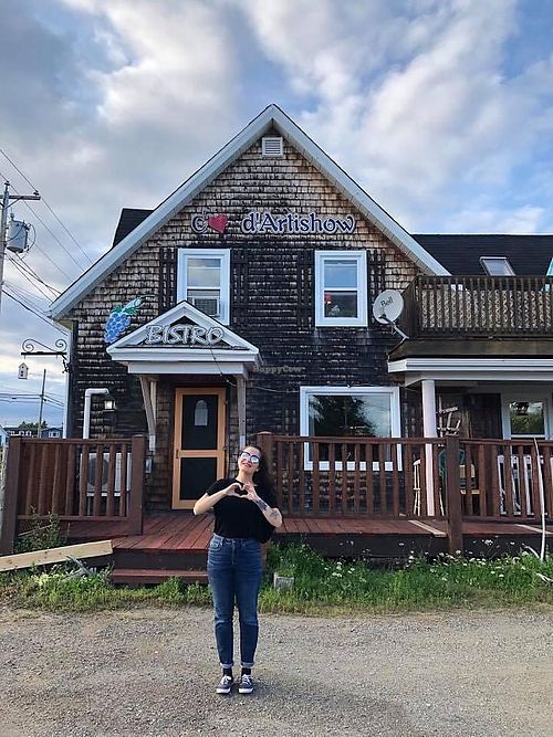 Façade at Bistro Coeur d'Artishow in Bathurst