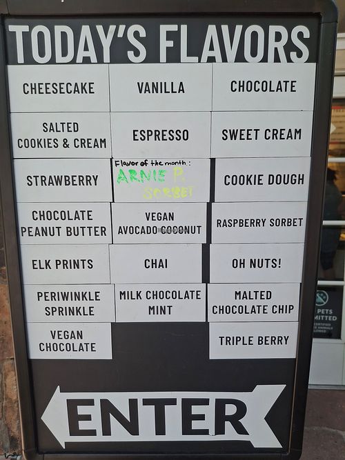  at Sundae Ice Cream in Vail