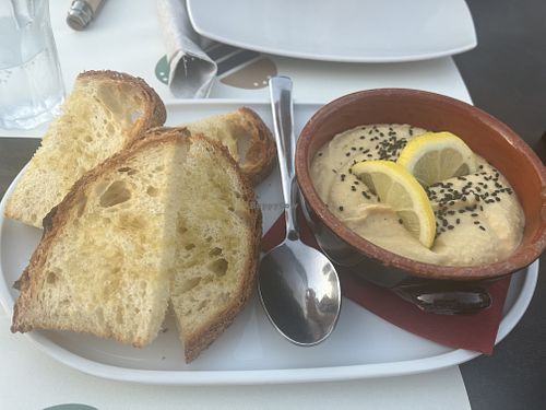 Hummus   at Etico Ristorante in Cabras