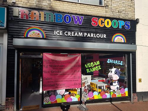 Exterior at Rainbow Scoops  in Darlington
