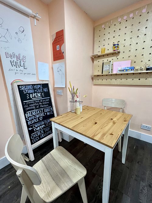   at Second Home Studio + Cafe in Aberdeen