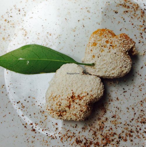 Dessert with lunch - yum! at Vegarden in Medellin