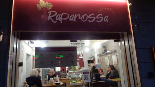 Storefront. at Raparossa Bistrot in Bologna
