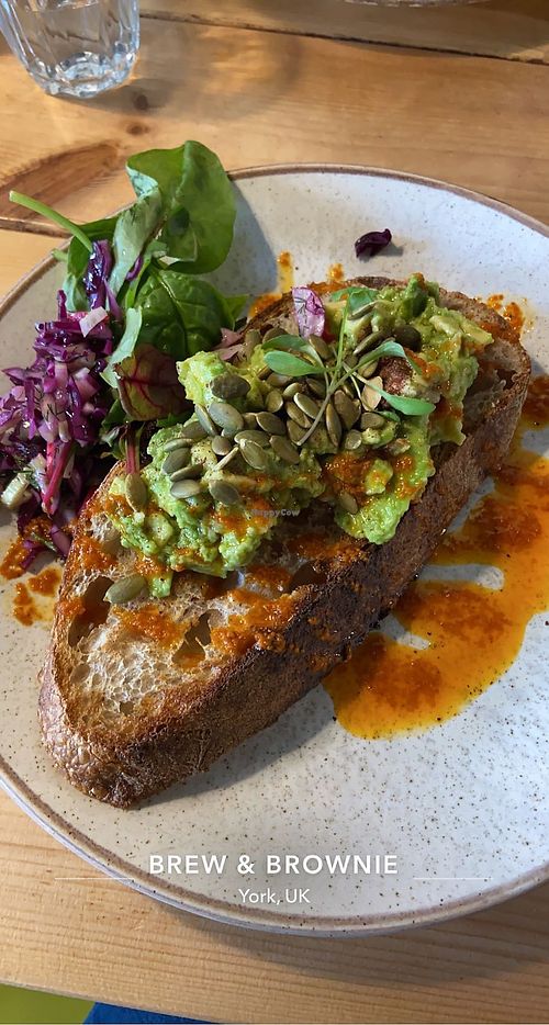 Brew & Brownie York Coffee & Tea HappyCow