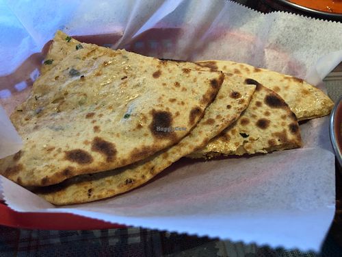 POTATO PARATHA at It's taste of India in Desert Hot Springs