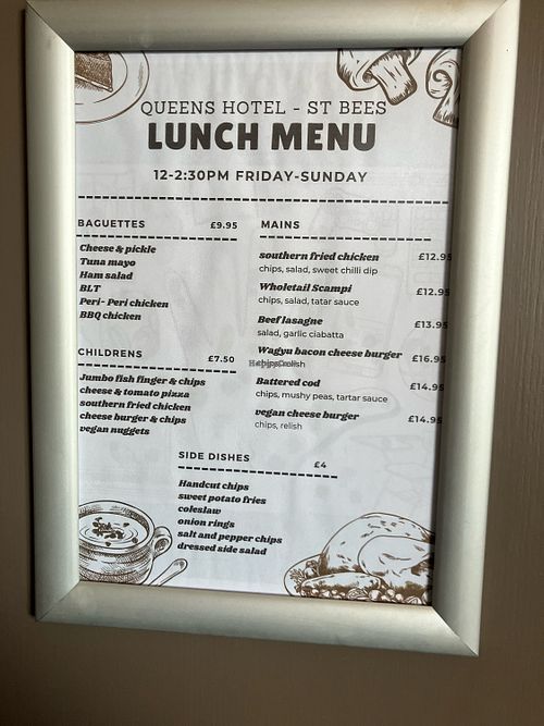   at The Queens Hotel in St Bees