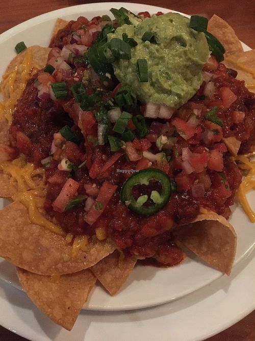 Nachos at Home Grown Cafe in Newark