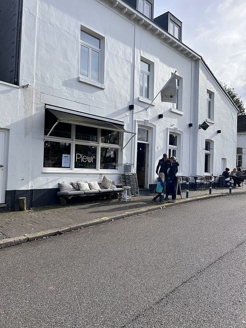 On a quiet streett  at Pleur Foodbar in Maastricht