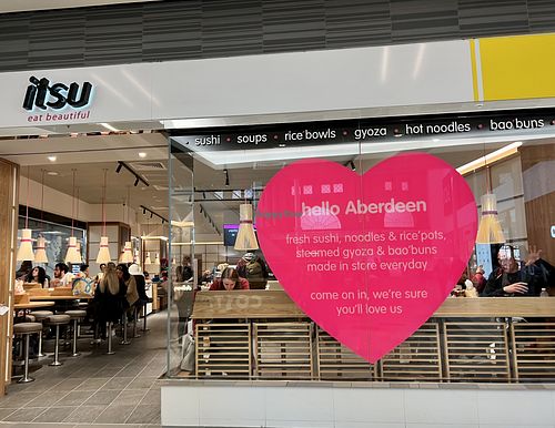 Front  at Itsu in Aberdeen