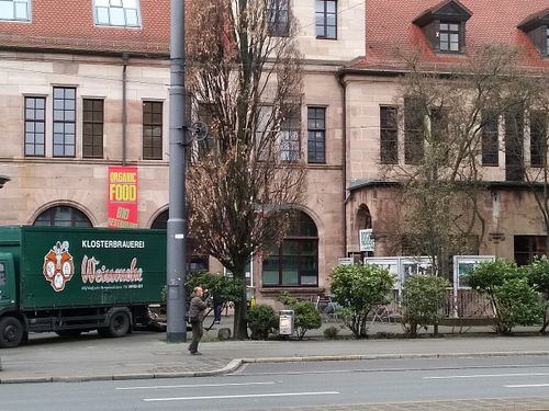 Seen from street at Auguste in Nuremberg