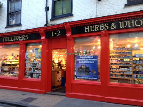 outside at Tullivers Health and Wholefoods in York