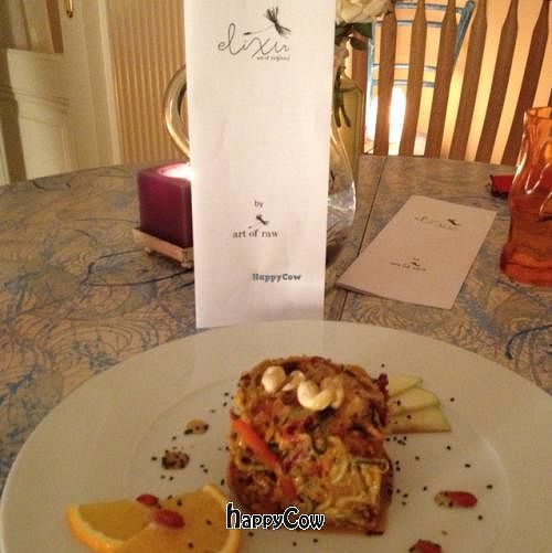 Pad Thai at Art of Raw Food in Zagreb