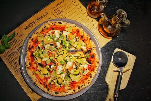 pizza at Miejscówka Burger & Pizza in Uniejow