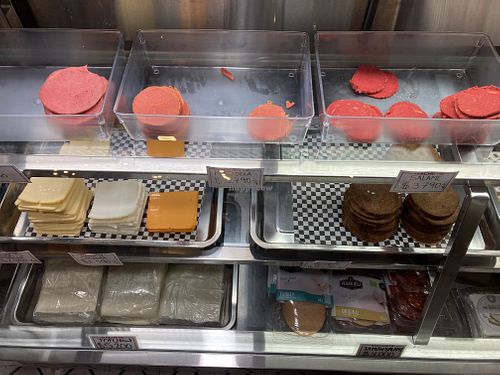 Homemade products   at Machete Carnicería Vegana in Santiago