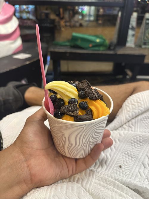   at Downtown Yogurt in Jersey City