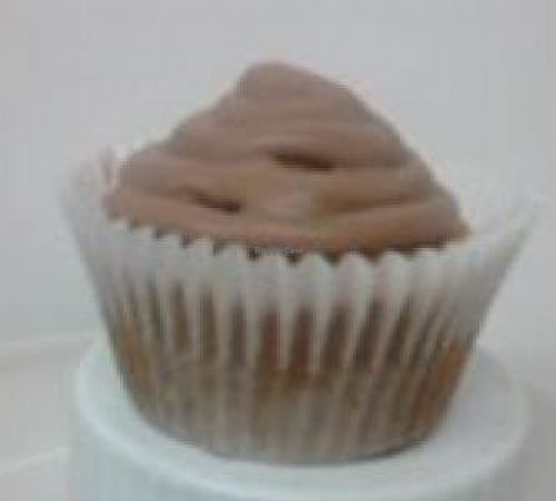 almond & choc cupcakes at Giro's Cafe in Belfast