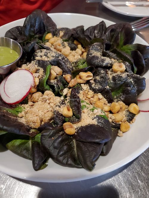 Butter lettuce salad with avocado cream at Sonora Grill in Ogden