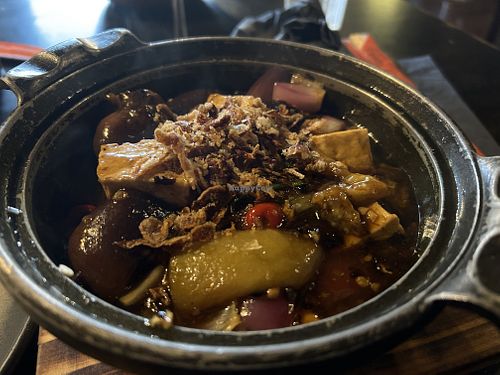 Tofu & aubergine curry   at Asianista in Darlington