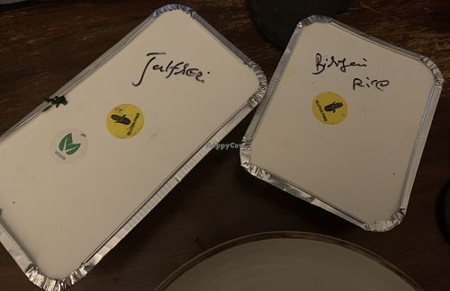 Great allergen labelling!  at Namaste Village Cambridge in Cambridge