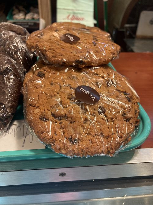 Vegan cookies  at Alpine Pastry Shop in Smithtown