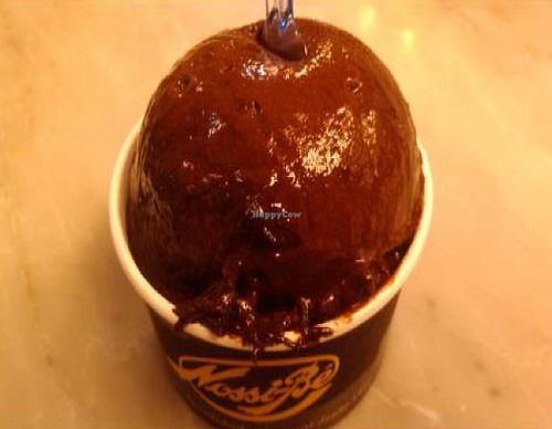 Chocolate (rice-milk) ice-cream at Nossi Be in Bilbao