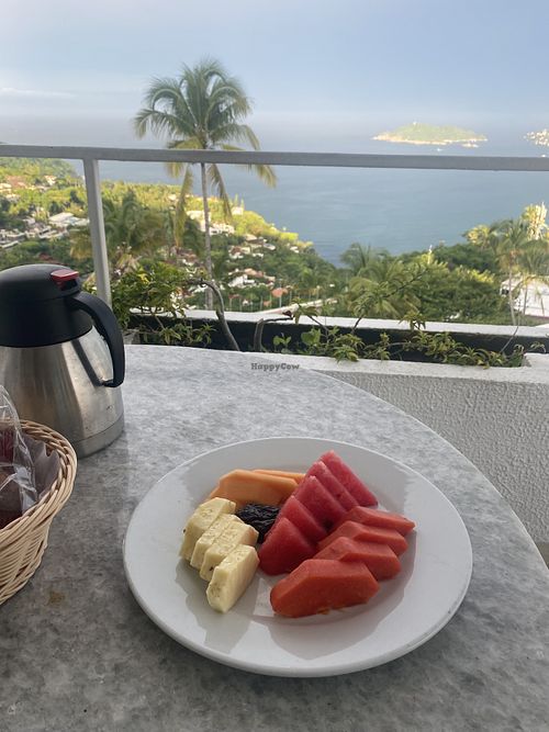 Fresh fruit delivered daily (if staying at Las Brisas) w/views for days!  at El Bellavista in Acapulco