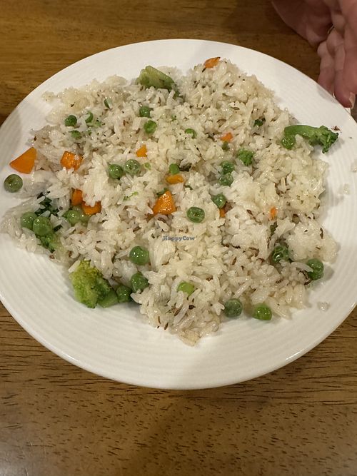 Vegetable Pulav  at Indira Indian Restaurant in Chatan