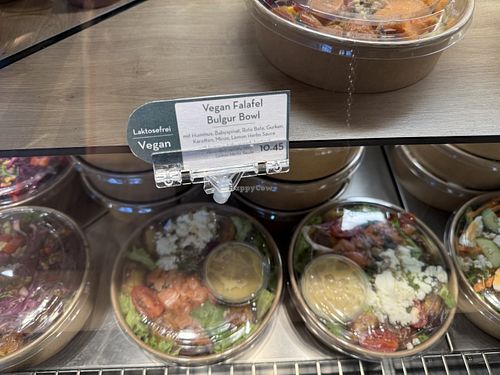 salads  at Dean & David - Hbf in Frankfurt