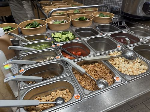 ingredients #Veganuary at Dean & David - Hbf in Frankfurt