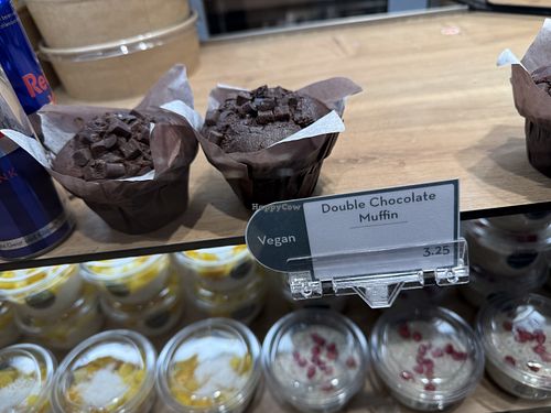  cupcake #Veganuary at Dean & David - Hbf in Frankfurt