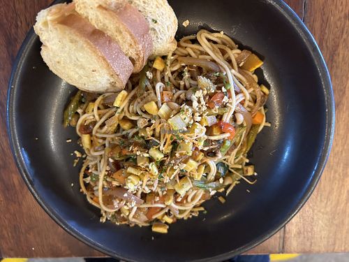 Pasta #Veganuary at Tierras Amazónicas in Leticia