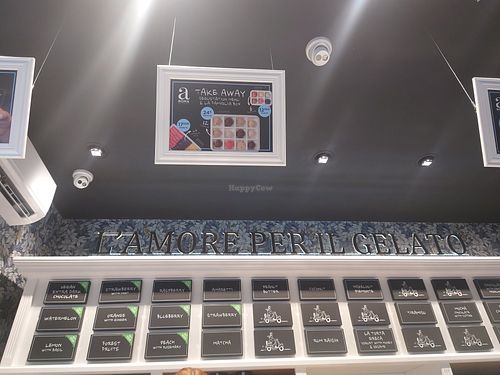 Inside at Aroma Gelato Boutique in Pula