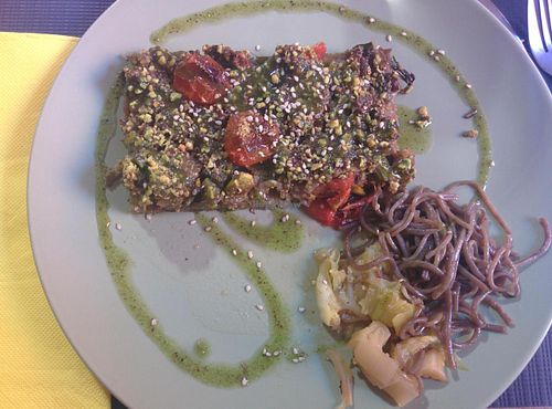 Buckwheat cake at Damunt un cel de fil in Terrassa