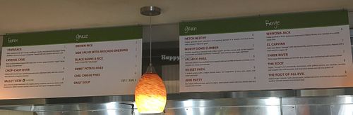 Menu for Roots (as of 18 Sep 2018). at Roots - UCSD in La Jolla