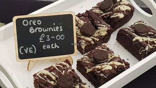 Oreo brownies at The Tree Rooms in Peterlee