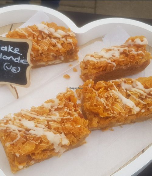 Cornflake tart blondie at The Tree Rooms in Peterlee