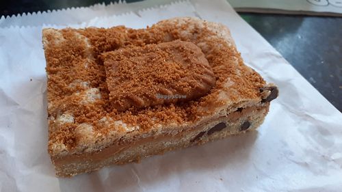 Biscoff blondie at The Tree Rooms in Peterlee