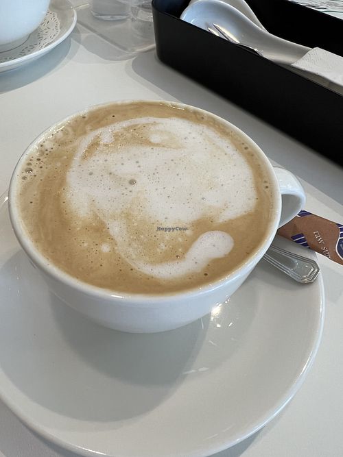 Latte 6/10  at iVegan 爱素 - Katong in Central Singapore