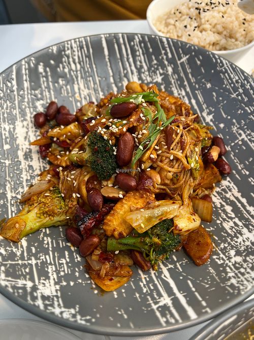 Mala pot  at iVegan 爱素 - Katong in Central Singapore