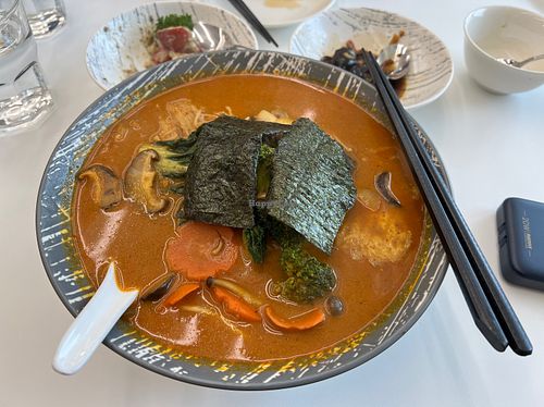 Curry ramen   at iVegan 爱素 - Katong in Central Singapore