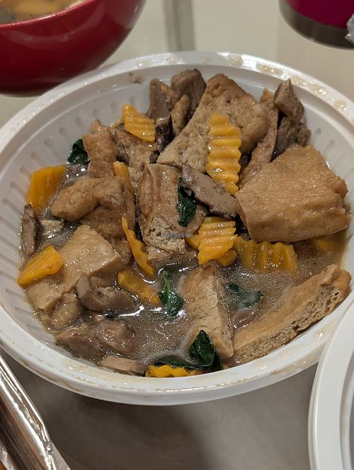 Tofu dish at Combitos Restaurante Vegetariano - Villamorra in Asuncion