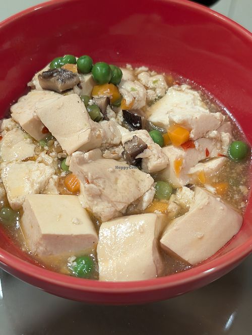 Mapo tofu at Combitos Restaurante Vegetariano - Villamorra in Asuncion